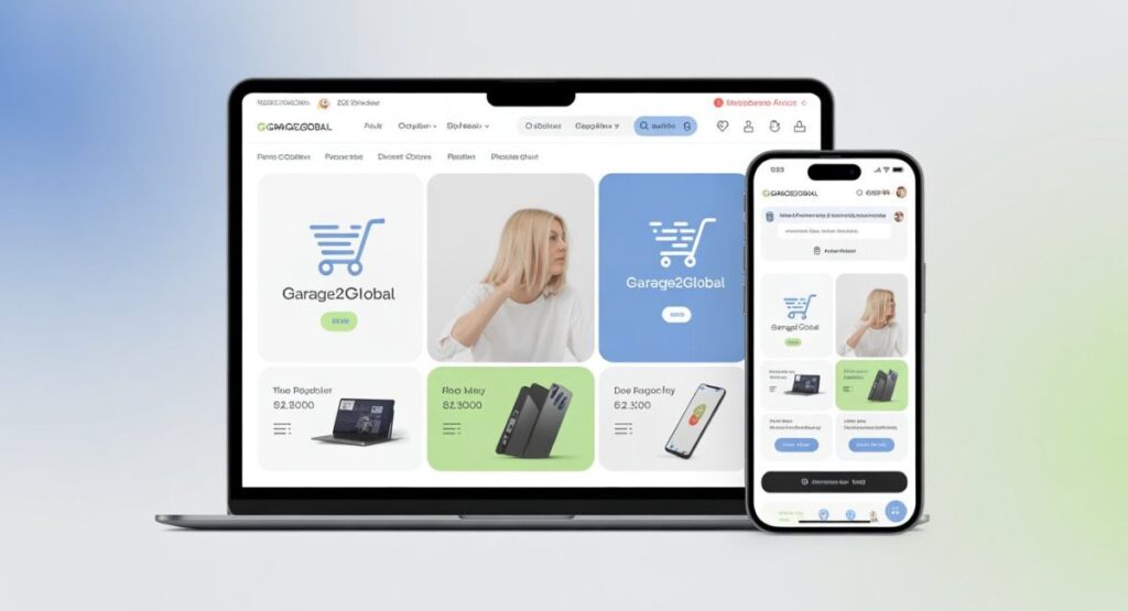 e-commerce website development by garage2global
